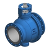 Trunnion mounted ball valve Type: 6249 Steel/TFM 1600/FPM (FKM) Full bore Bare stem PN16 Flange DN200